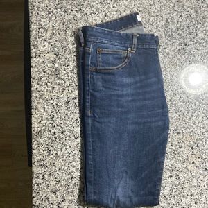 Men’s blue jeans
